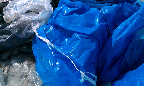 Folie, Folienbänder, Entsorgung, Containerdienst