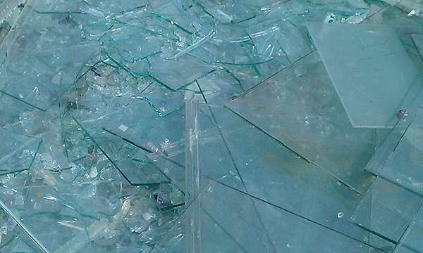 Glas, Scheiben, Entsorgung, Container, Gewerbeglas, Gewerbeabfall, Scherben
