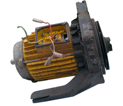 Motoren, alte Motoren, Innenleben, defekt, Abfall, Entsorgung